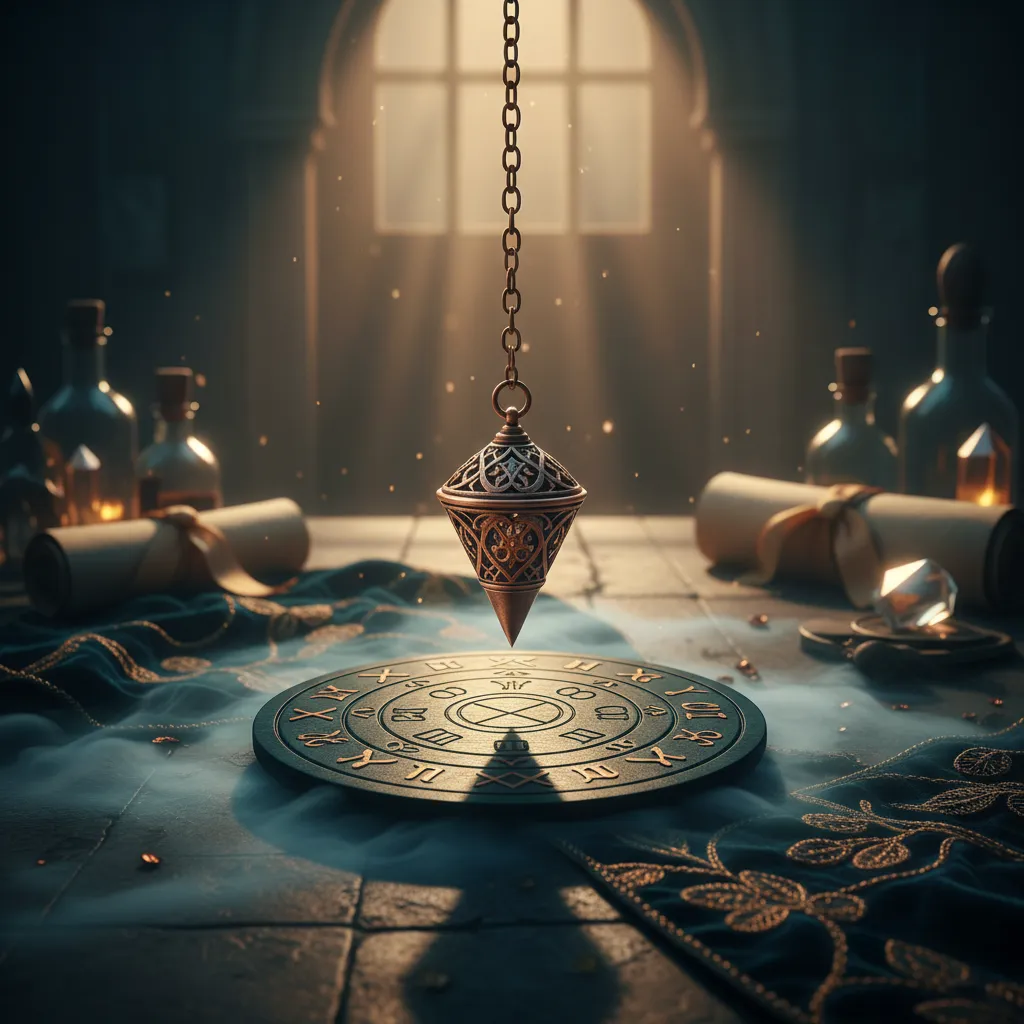 Adivinación con el péndulo: Historia, usos y significados