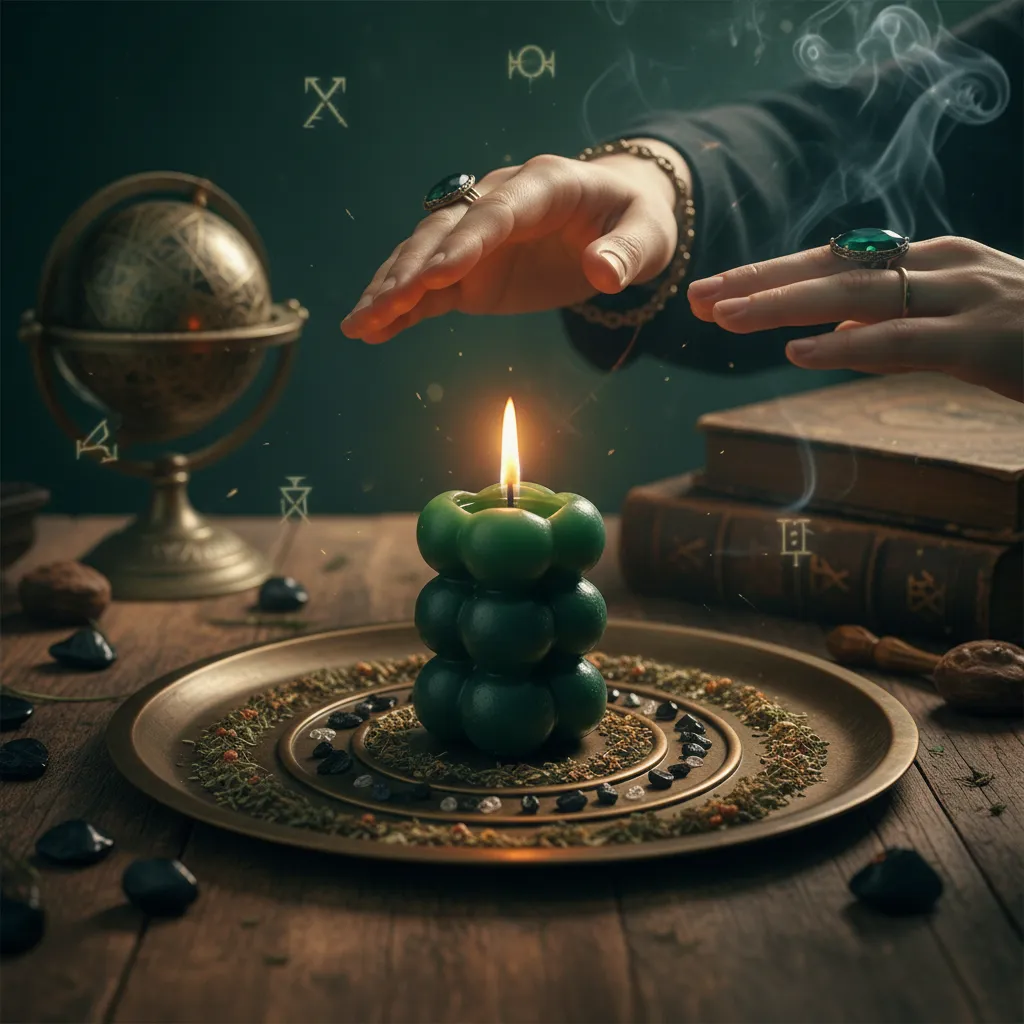 Hechizo con la vela de las siete jorobas: Guía paso a paso para tus deseos