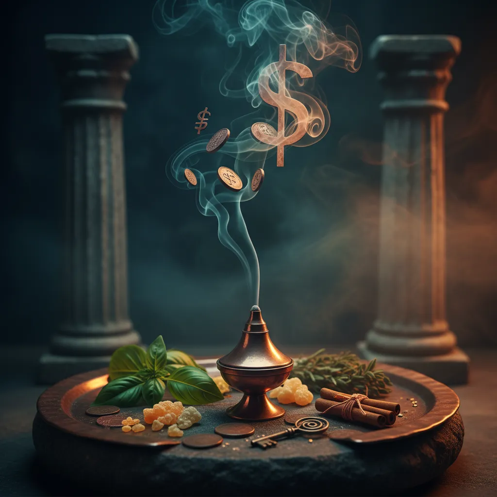 Incienso para atraer el dinero: Guía de aromas y rituales para la prosperidad