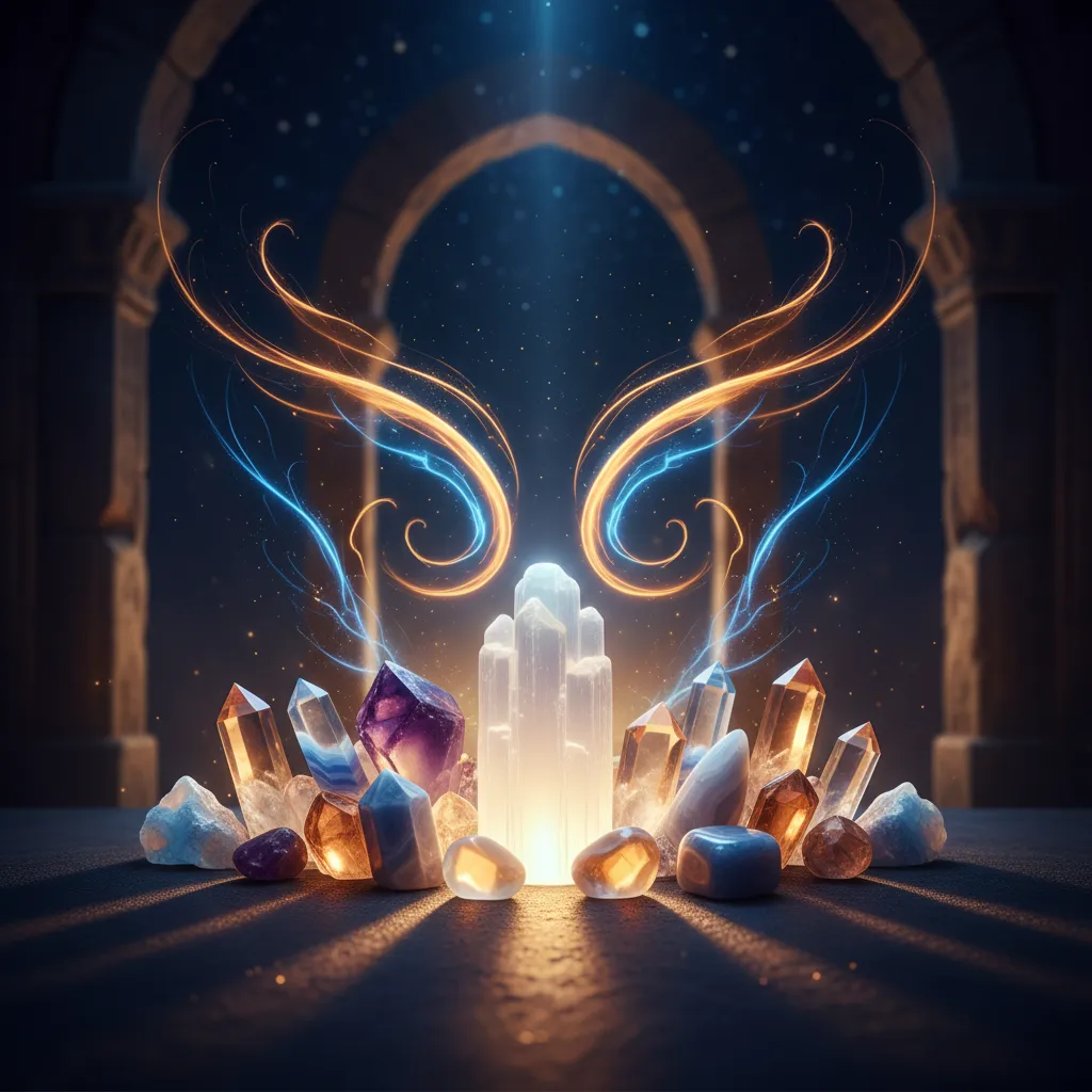 Cristales para conectar con ángeles: Guía de piedras de alta vibración