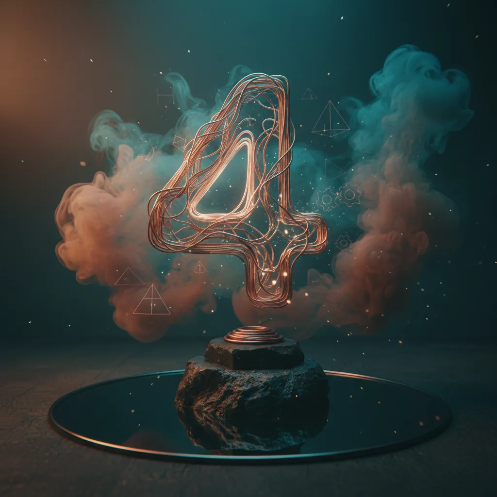 Significado del Número 4 en Numerología: Personalidad y Rasgos